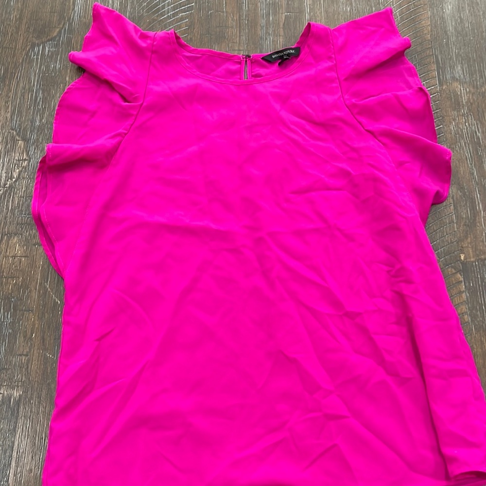 Banana Republic Flutter sleeve top